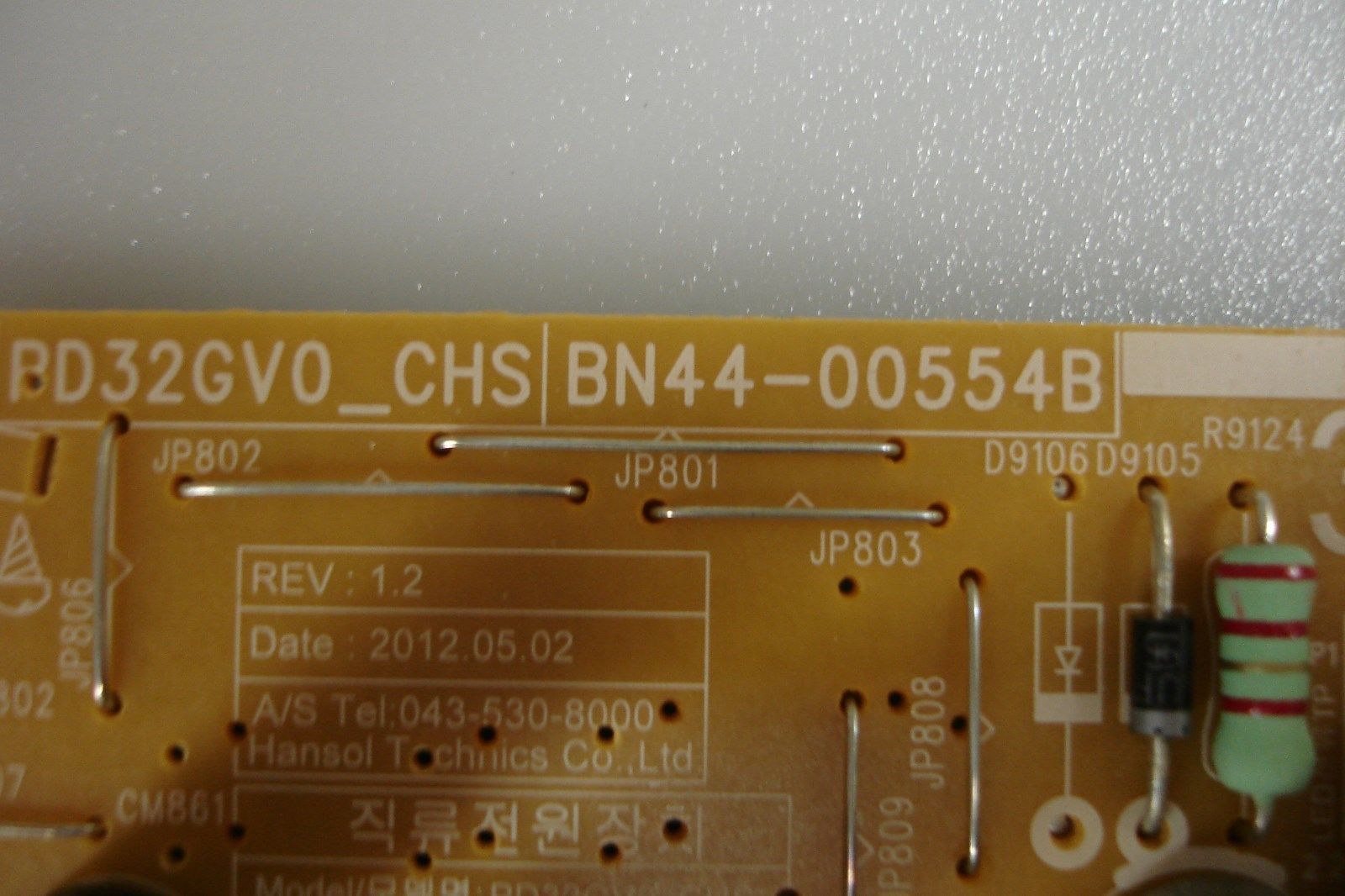 BN44-00554B Samsung Netzteil PD32GV0_CHS UN32EH4003FXZA Test